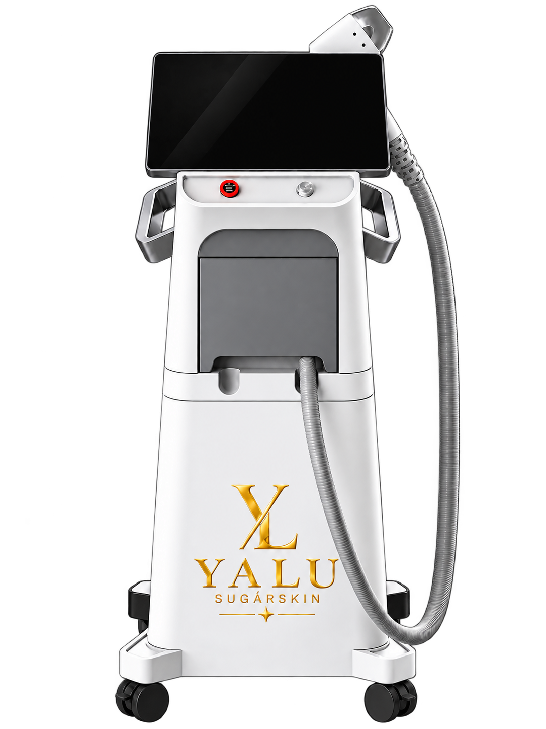 Diodenlaser 4W KI mit 5500 Watt im Behandlungsraum von Yalu Laser